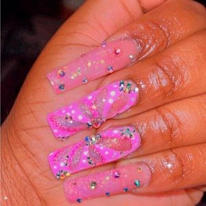 Custom made designer nails, hats, shirts etc. any size or color
